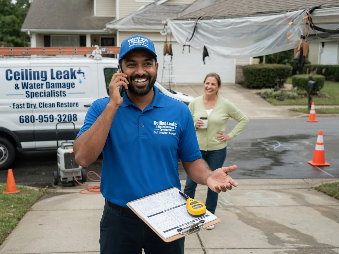 Ceiling Leak Cleanup Voca, TX FAQs